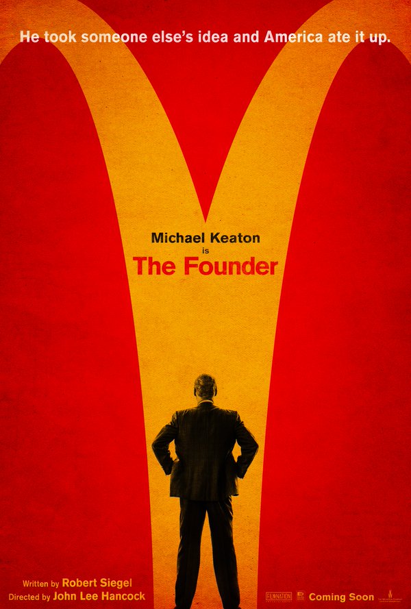 Eerste poster McDonald's-biopic The Founder