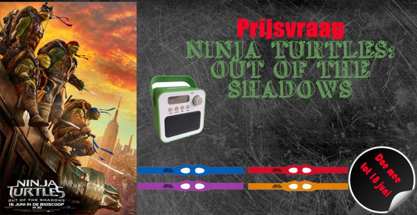 Prijsvraag Ninja Turtles: Out of the Shadows