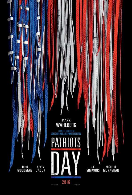 Nieuwe poster Patriots Day met Mark Wahlberg