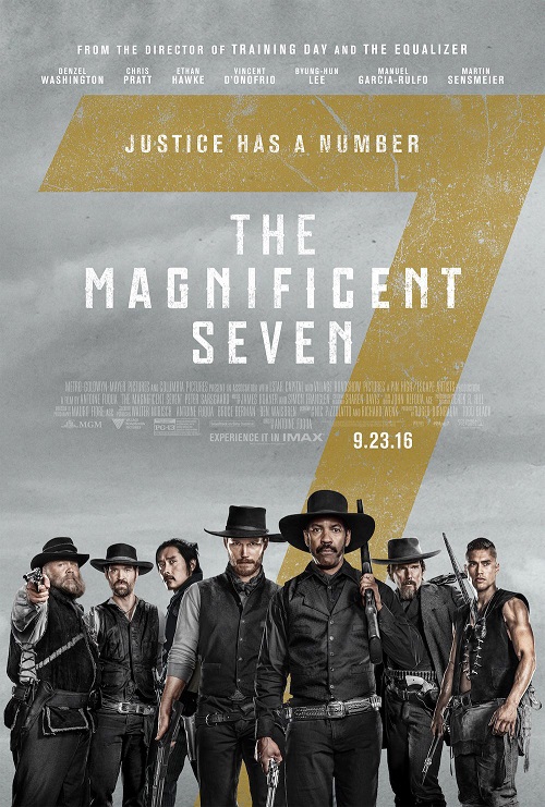 Nieuwe poster en personage vignettes The Magnificent Seven