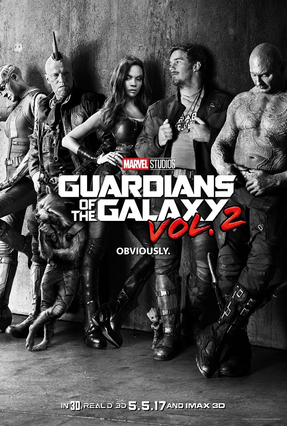 Eerste Guardians of the Galaxy Vol. 2 poster