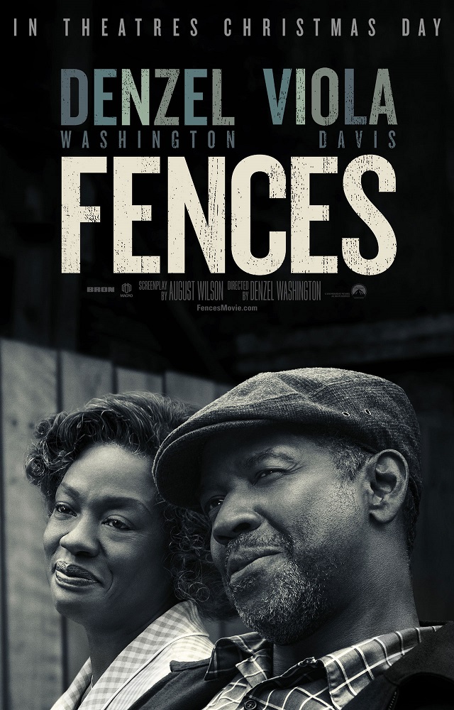 Eerste poster Fences met Denzel Washington en Viola Davis