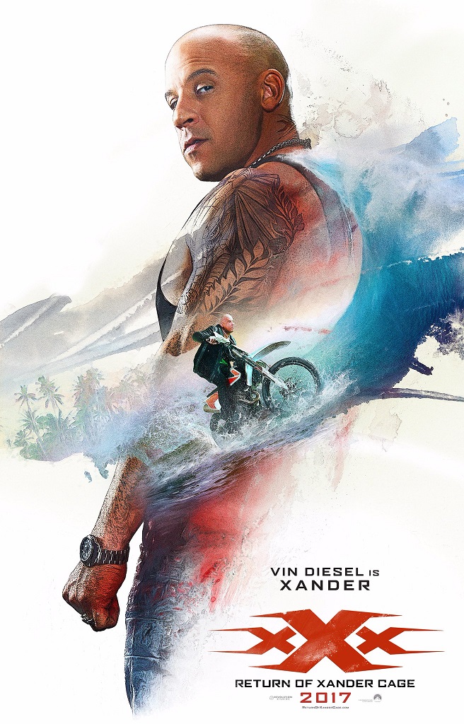 xXx: Return of Xander Cage personage posters