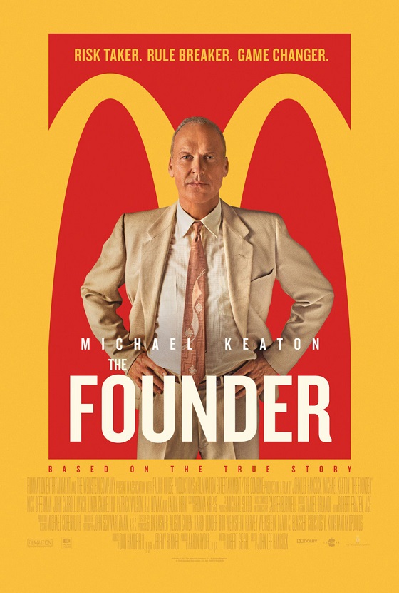 Nieuwe poster McDonald's-biopic The Founder