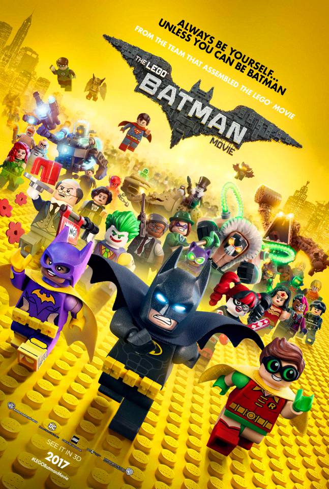 Nieuwe Lego batman poster vol met personages