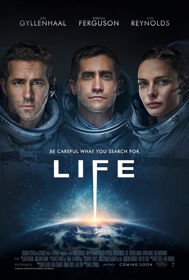 Nieuwe Life poster met Jake Gyllenhaal en Ryan Reynolds