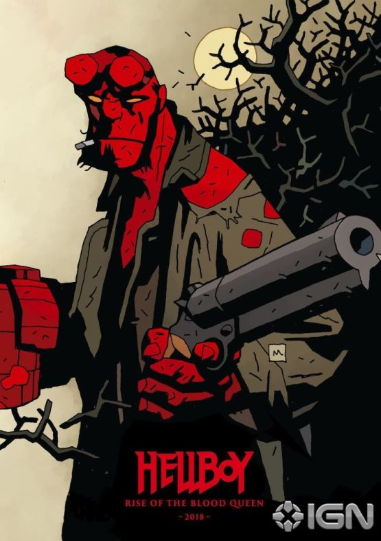 Eerste poster Hellboy: Rise of the Blood Queen