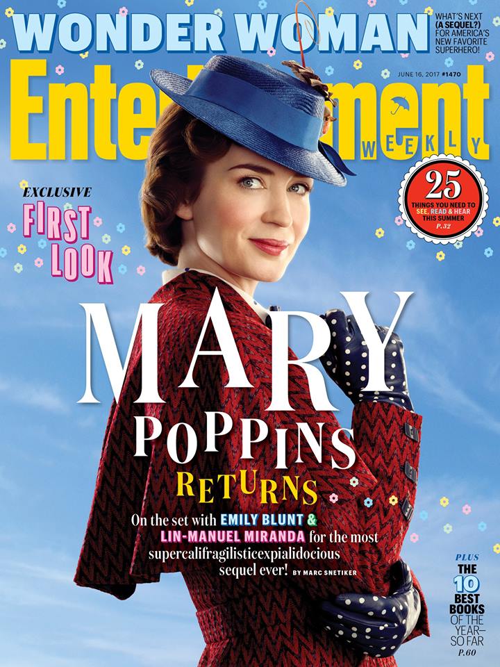 Eerste officiële blik op Emily Blunt als Mary Poppins