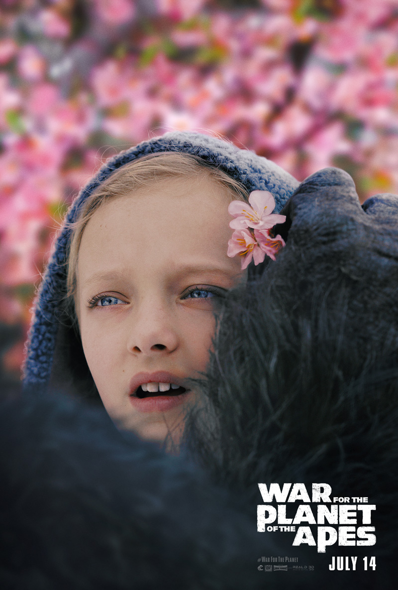 Ontmoet Nova in nieuwe War for the Planet of the Apes clip en poster