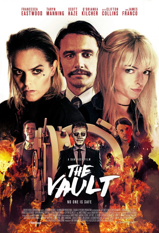 James Franco in The Vault trailer 