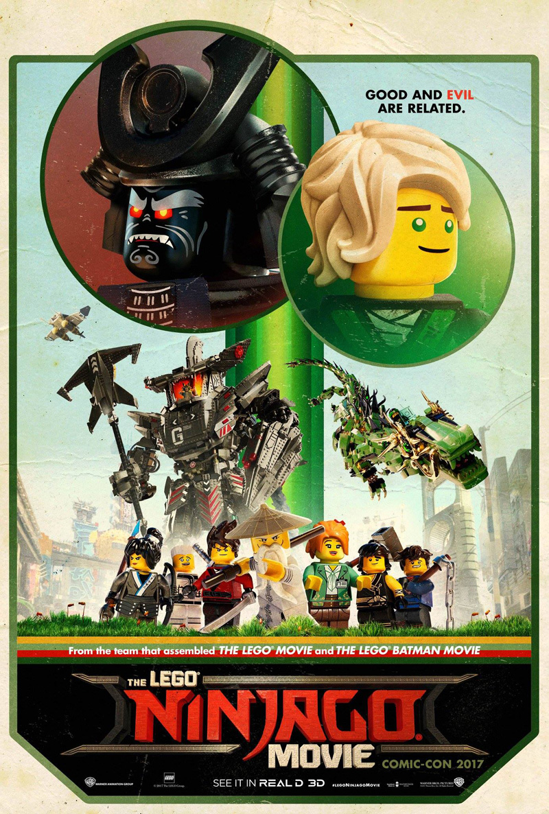 The LEGO Ninjago Movie Comic-Con trailer en poster