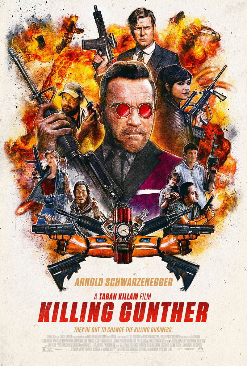 Killing Gunther trailer en poster met Arnold Schwarzenegger