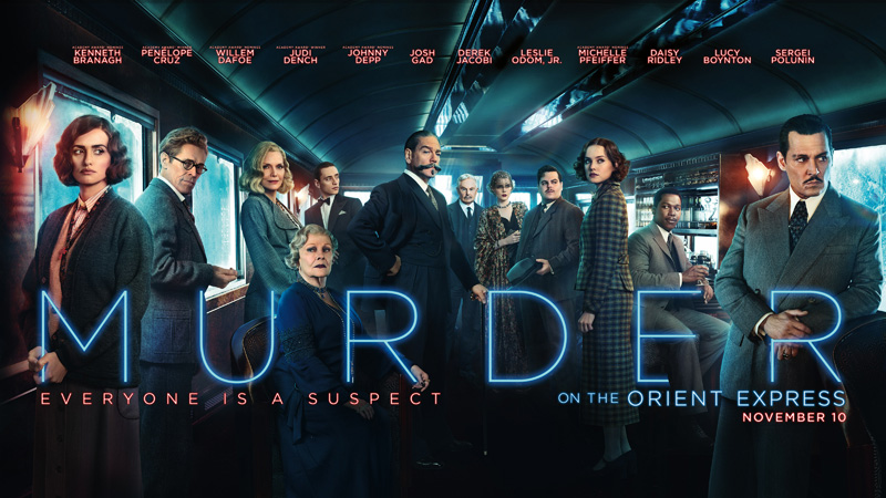 Nieuwe poster Murder on the Orient Express