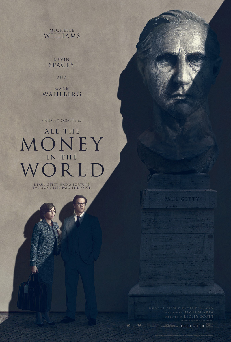 Ridley Scott’s All the Money in the World trailer en poster
