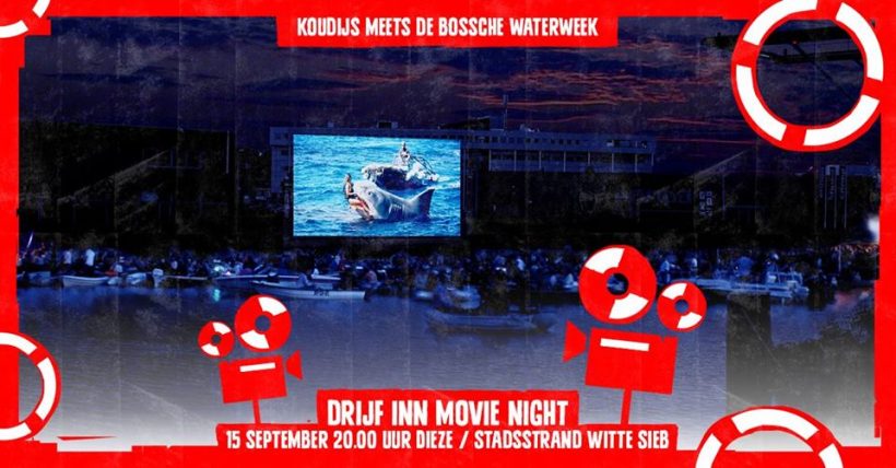Drijf Inn Movie Night tijdens Bossche Waterweek
