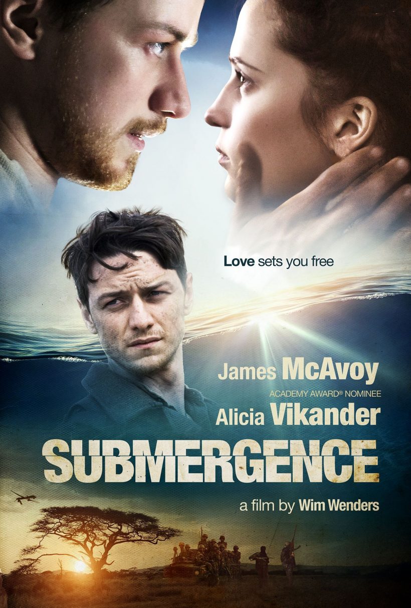 Submergence met Alicia Vikander en James McAvoy