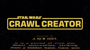 Star Wars-fans kunnen hun eigen openingscrawl maken
