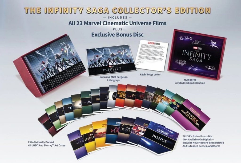 Infinity Saga Blu-ray boxset onthuld 