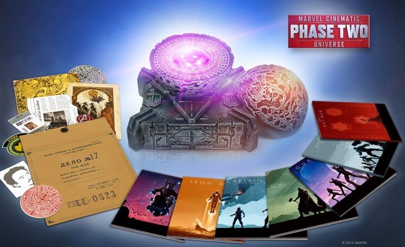 Marvel Cinematic Universe Phase 2 Blu-ray box