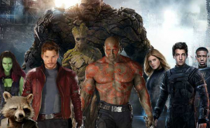 Fantastic Four in Guardians of the Galaxy
