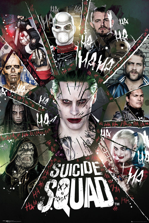 Suicide Squad verenigd op nieuwe posters