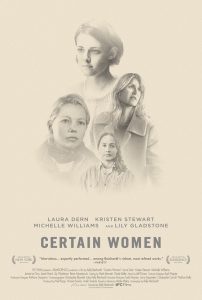 Trailer en poster Certain Women met Kristen Stewart