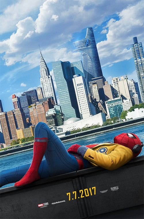 Poster Spider-Man: Homecoming toont New York