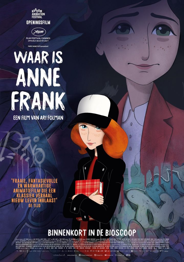 Waar is Anne Frank vanaf 7 april in de Nederlandse bioscoop
